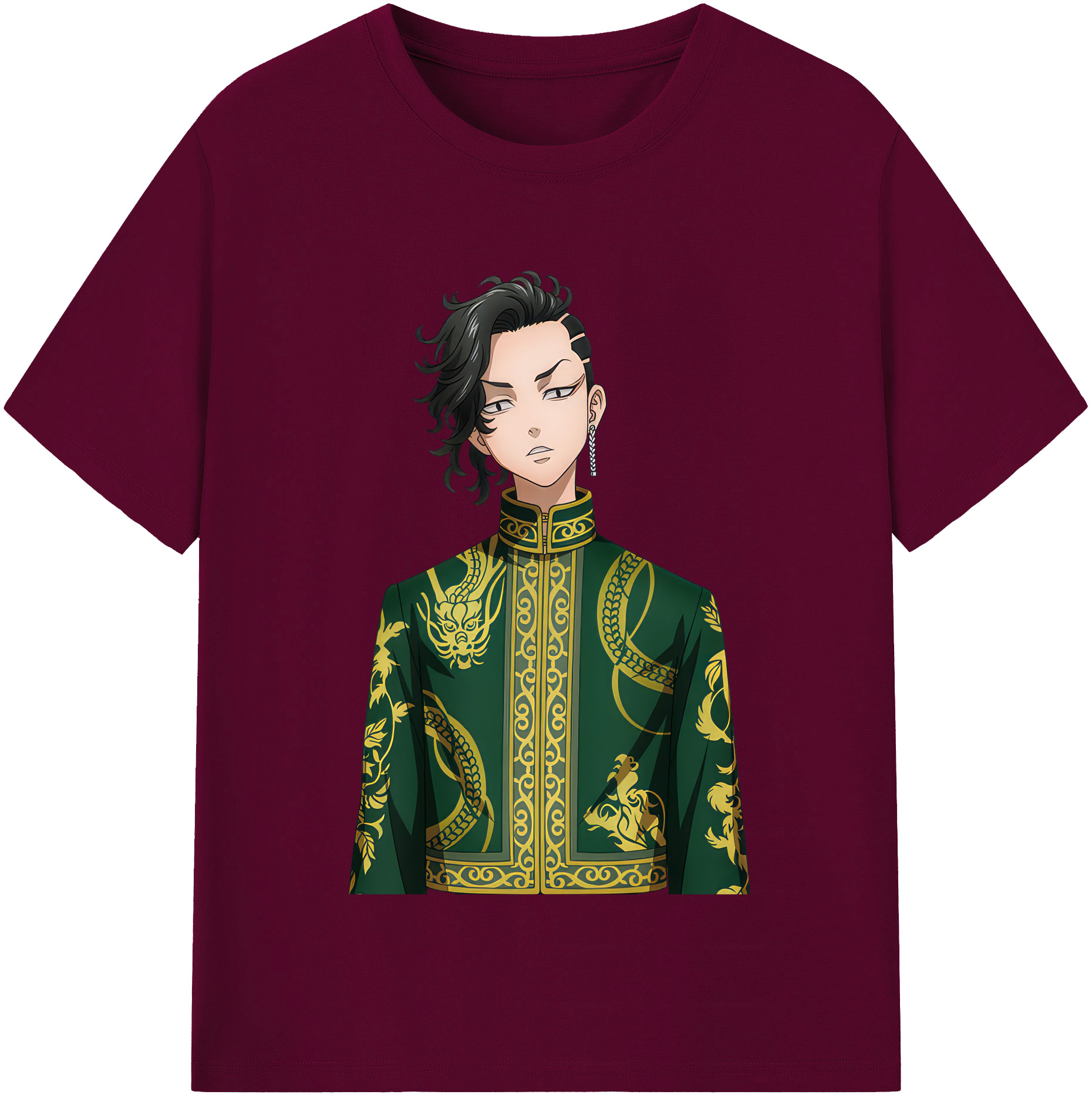 （画像用） 東京リベンジャーズ Tokyo Revengers レディースカジュアルプリントTシャツ（綿100％）